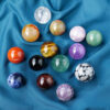 Crystal Balls 0.78" Colourful Stones Bulk