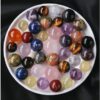 Crystal Balls 0.78" Colourful Stones Bulk
