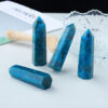 Apatite Tower Crystal Natural Blue Apatite