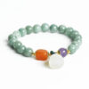 Blue Green Carnelian Bracelet Crystal