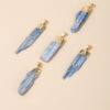 Kyanite Crystal Necklace Raw Stone