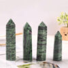 Ruby Zoisite Tower Crystal Point Stone