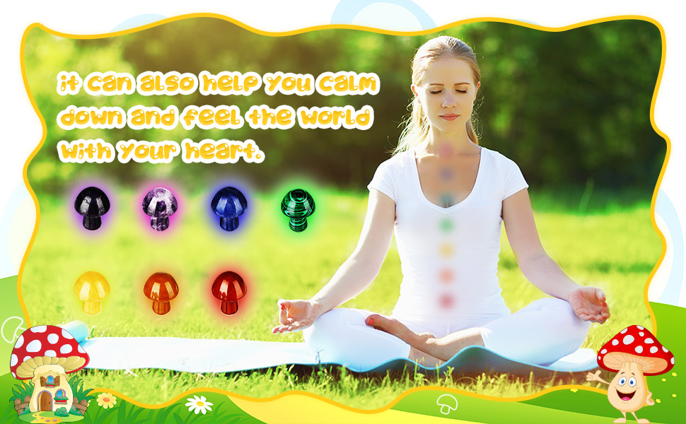 Mini Mushroom Crystals Stone Bulk