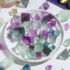 Crystal Fluorite Octahedral Stone Bulk