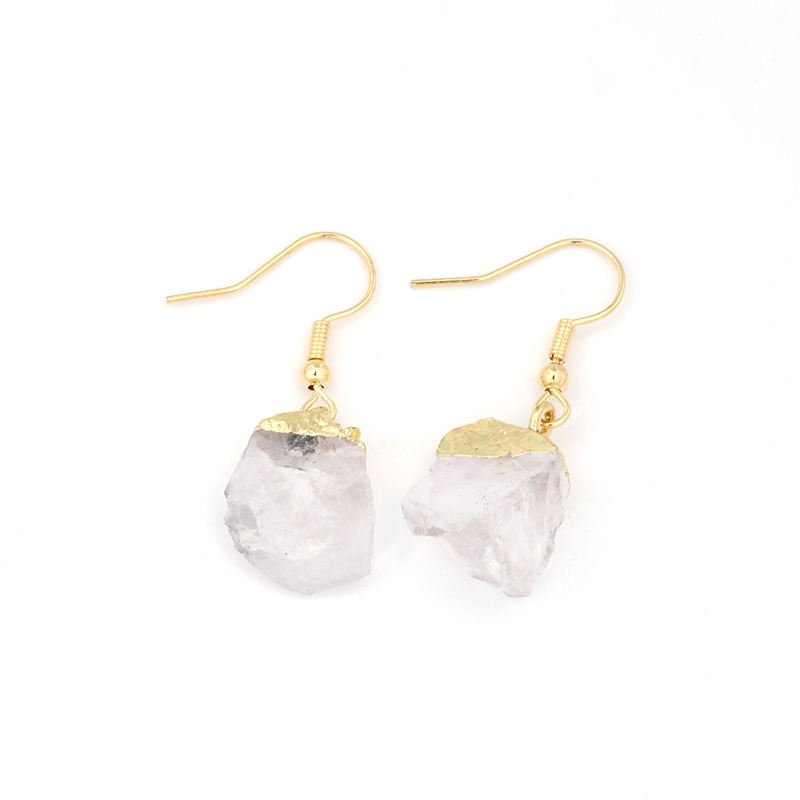 Raw Crystal Stone Earring In Bulk - Image 4