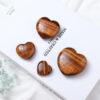 Tiger Eye Love Heart Crystal Stones
