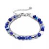 Blue Agate Bracelet Wholesale Beads With Chains