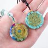 Healing Orgone Crystal Necklace Pendant