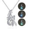 Luminous Hollow Necklace Halloween Ornaments