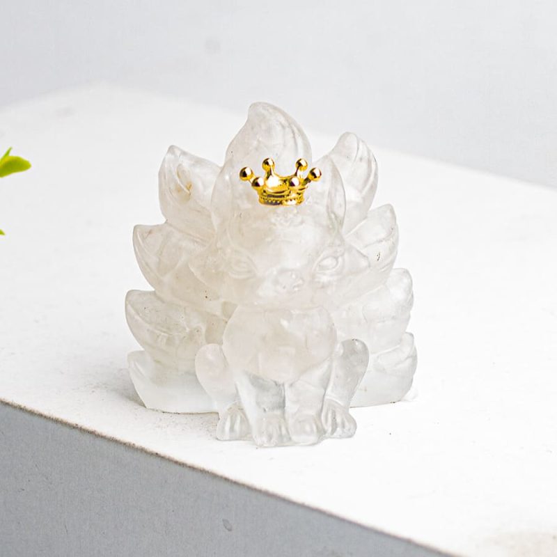 Cute Crystal Decor Pieces-Fox