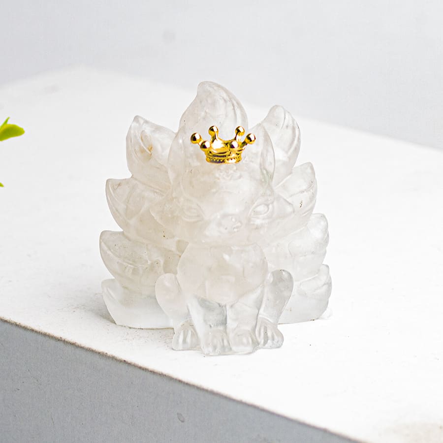 Cute Crystal Decor Pieces-Fox