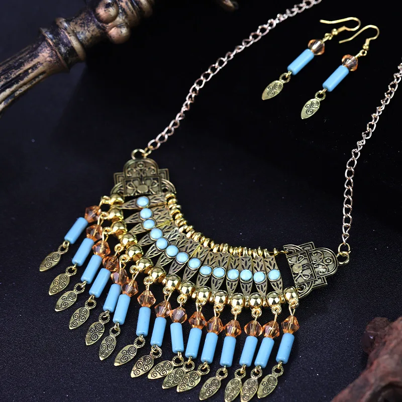 Bohemia Style Crystal Jewelry Sets