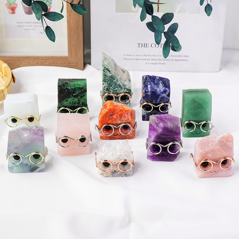 9 Styles Cute Pet Crystal Decorations For Home