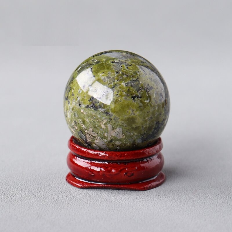 1.2" Colour Crystal Sphere Balls With Base - Image 7