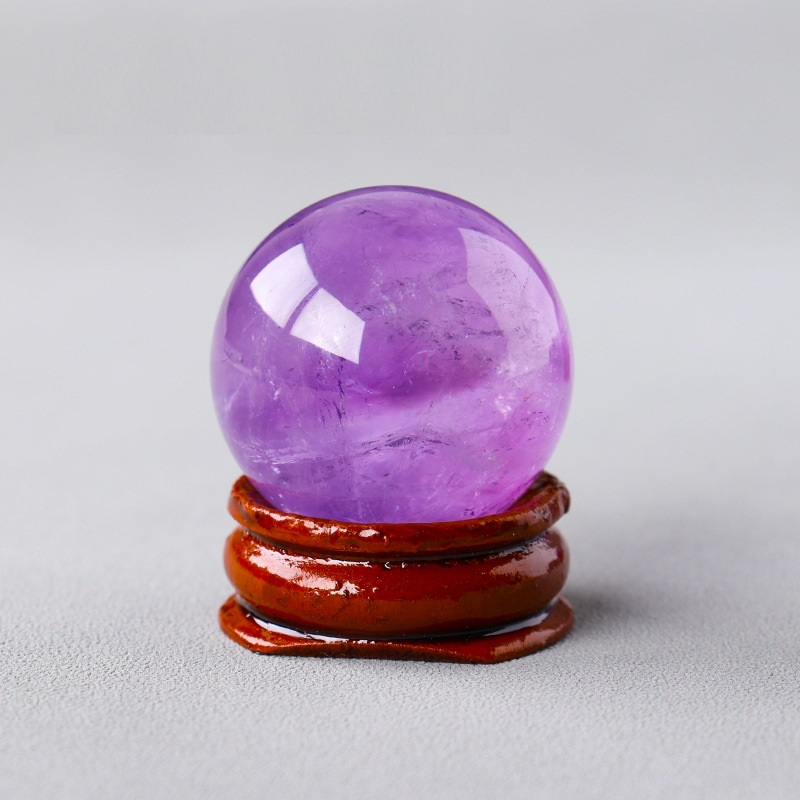 1.2" Colour Crystal Sphere Balls With Base - Image 14