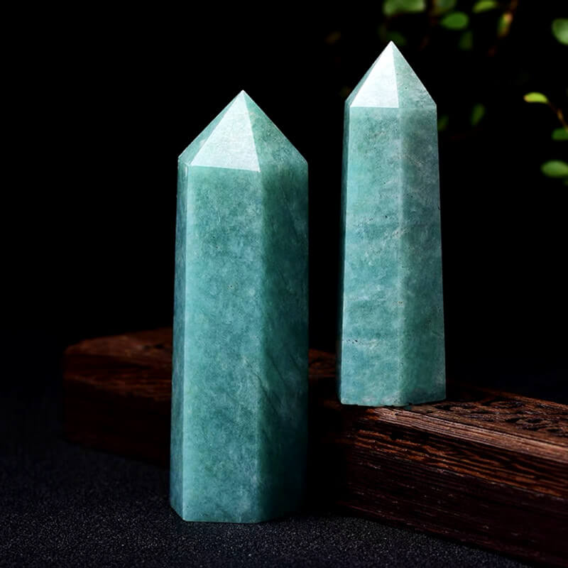 Amazonite Tower Polished Crystal Wand