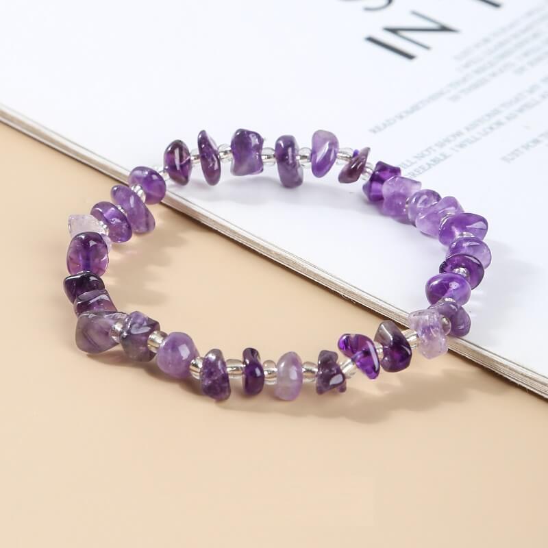Bracelet Crystal Quartz Crushed Bracelets