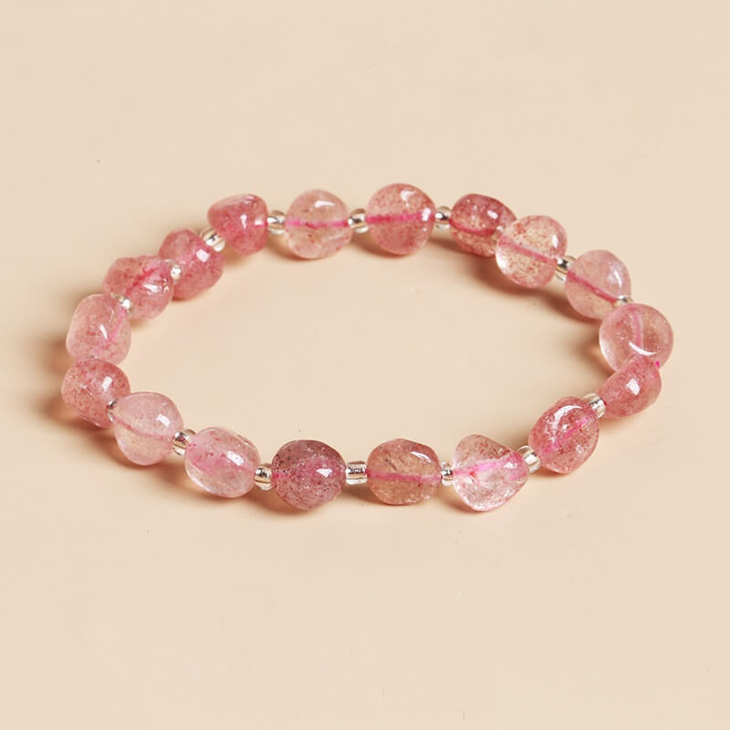 Alternative view of Bracelet Quartz Crystal Tumbled Bracelets