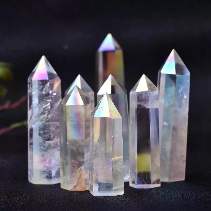 Angel Aura Quartz Tower Wand Bulk