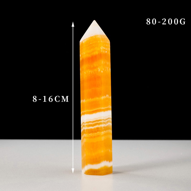 Calcite Quartz Large Yellow Calcite Tower
