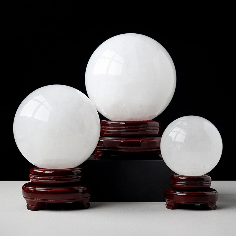 Calcite White Crystal Sphere Wholesale