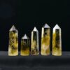 Citrine Tower Brazil Crystal Wand Stone