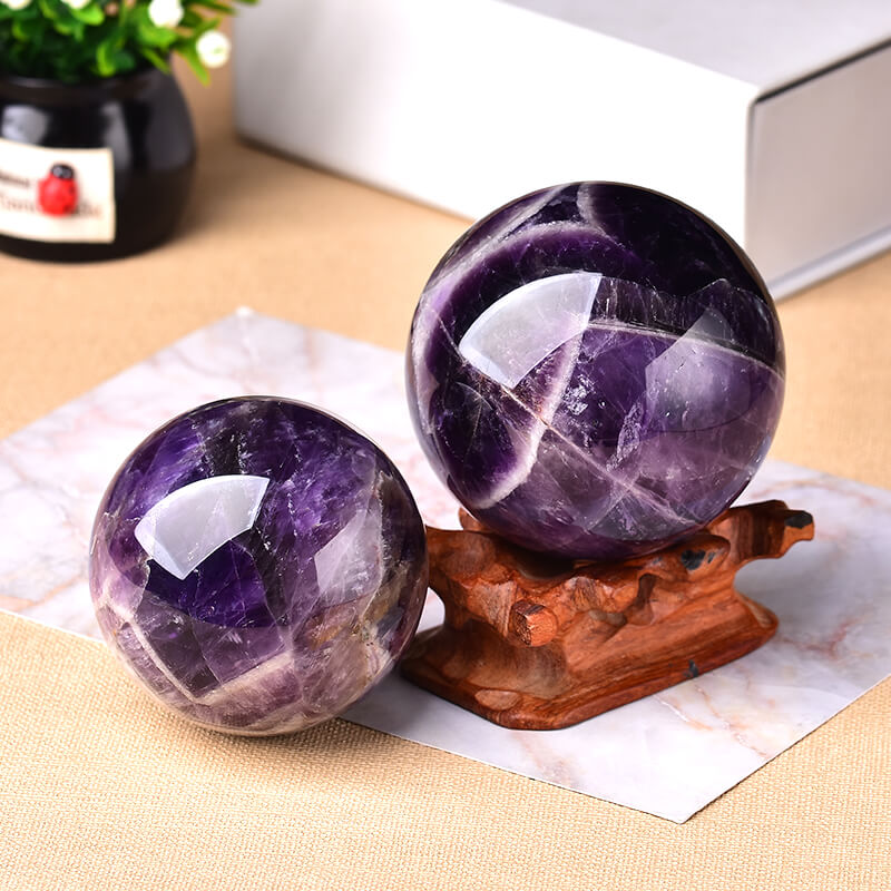 Amethyst Sphere Polished Crystal Balls