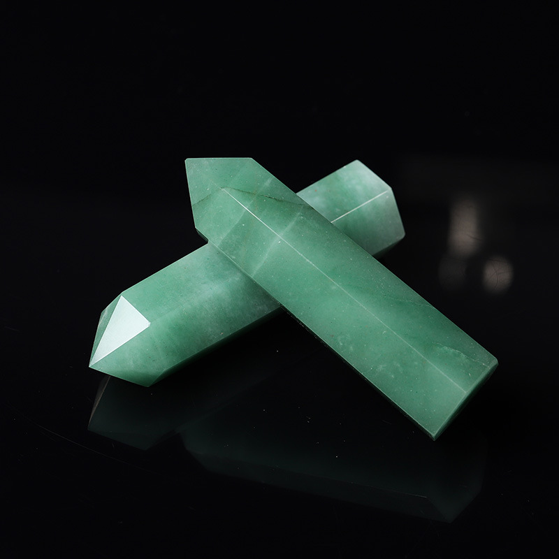 Green Aventurine Tower Quartz Wand
