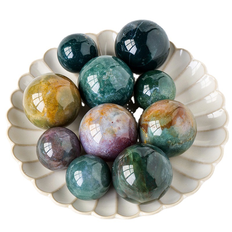 Jasper Ball Ocean Jasper Sphere Bulk