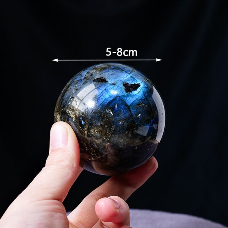 Labradorite Balls Crystal Gray Labradorite Stone