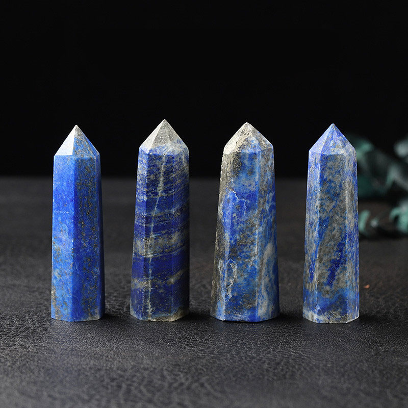 Lapis Lazuli Tower Natural Point Crystal