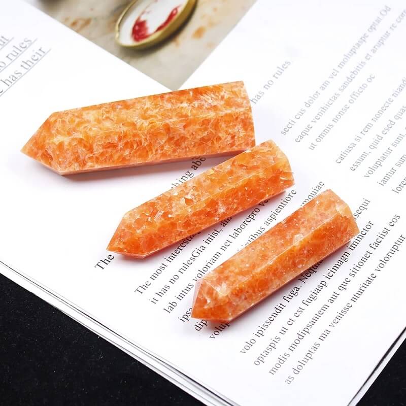 Sunstone Crystal Tower Healing Stone