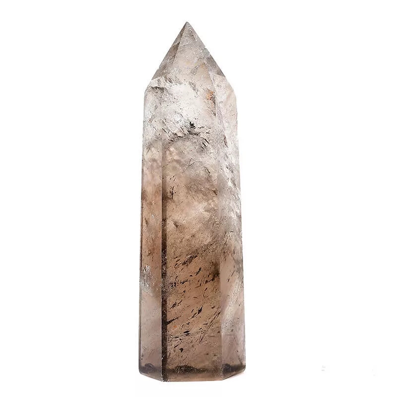 Smoky Quartz Tower Point Crystal Stone