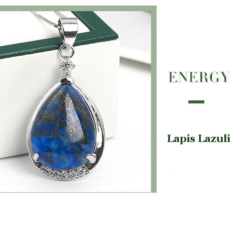 Water Drop Necklace Wholesale Stone Crystal - Image 9