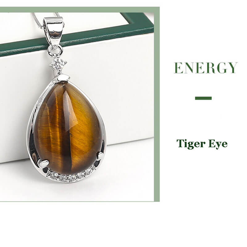 Water Drop Necklace Wholesale Stone Crystal - Image 10