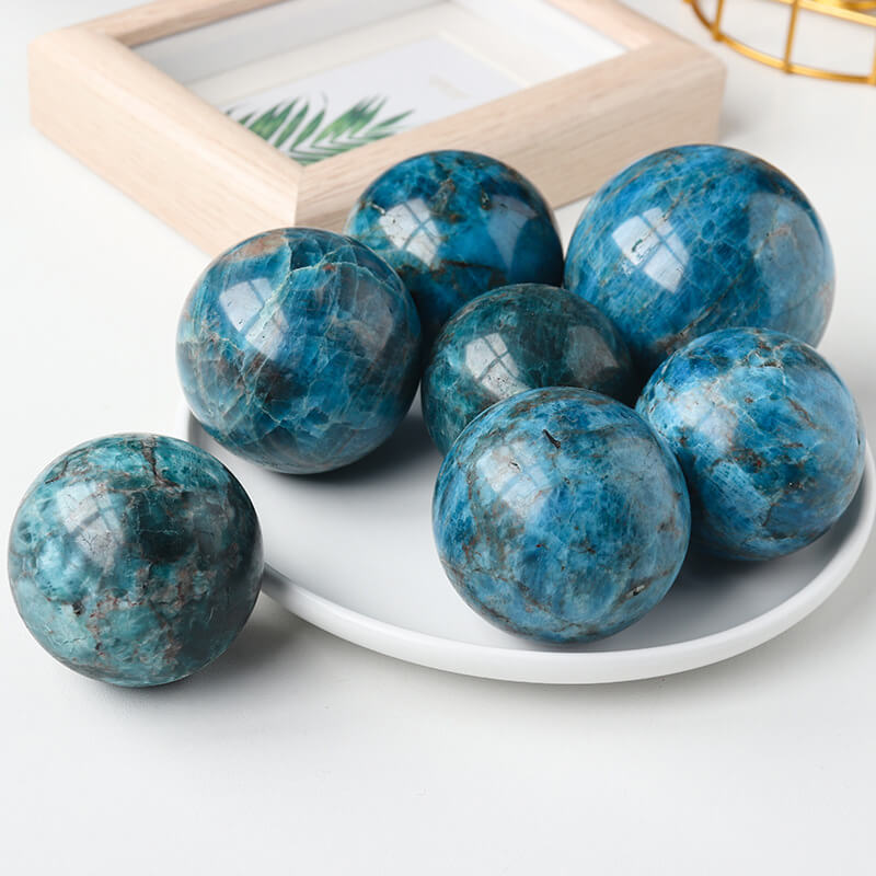 Apatite Ball Sphere Crystal Stone