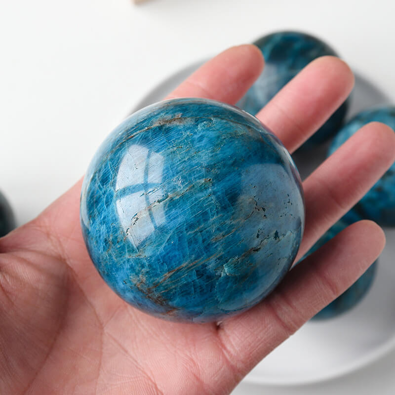 Apatite Ball Sphere Crystal Stone
