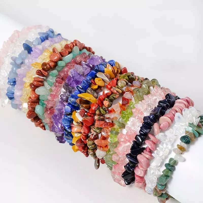 Bracelet Crystal Quartz Crushed Bracelets