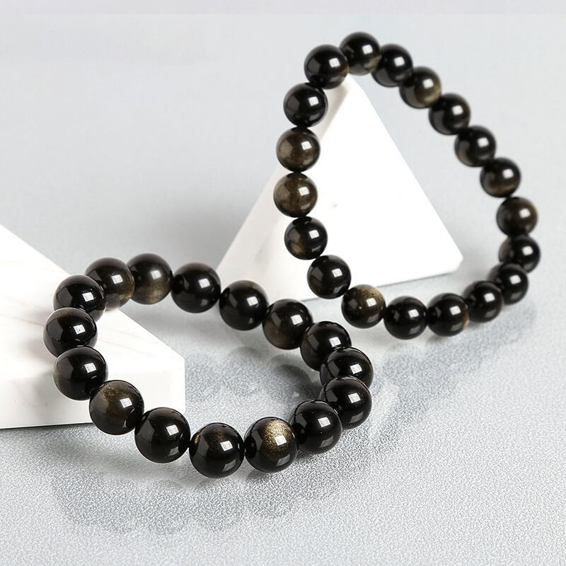 Gold Obsidian Bracelet Crystal Bulk