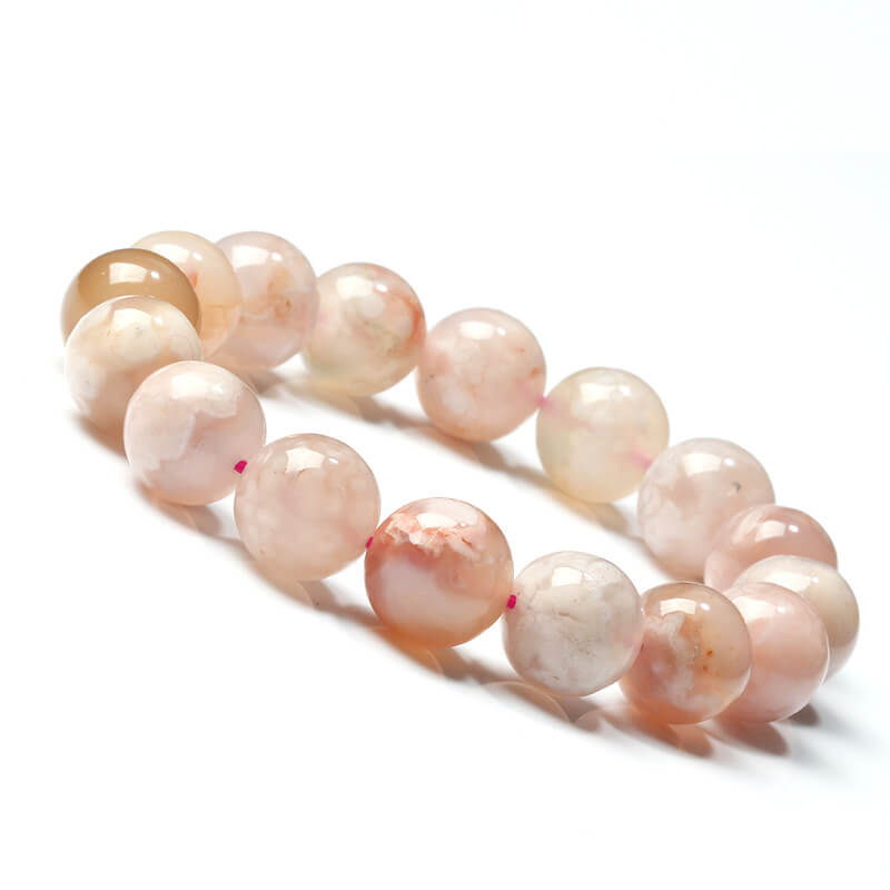 Sakura Flower Agate Bracelet Crystal Bulk