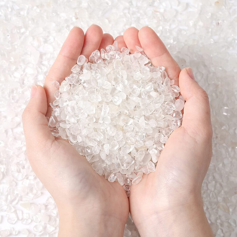 Chakra Crystal Natural Quartz Gravel Bulk 200G - Image 6