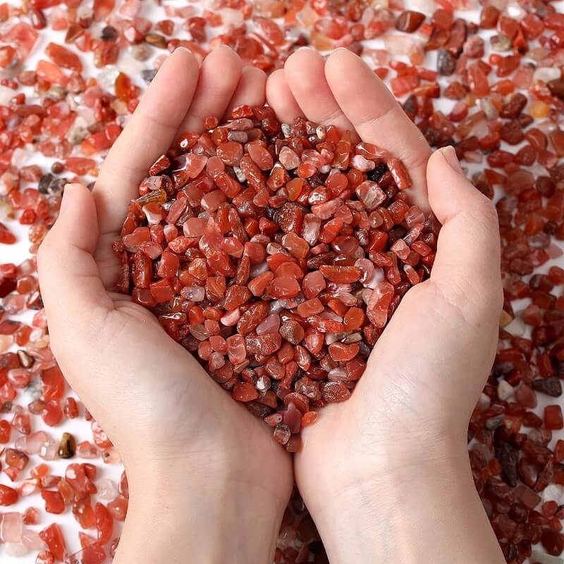 Chakra Crystal Natural Quartz Gravel Bulk 200G - Image 9