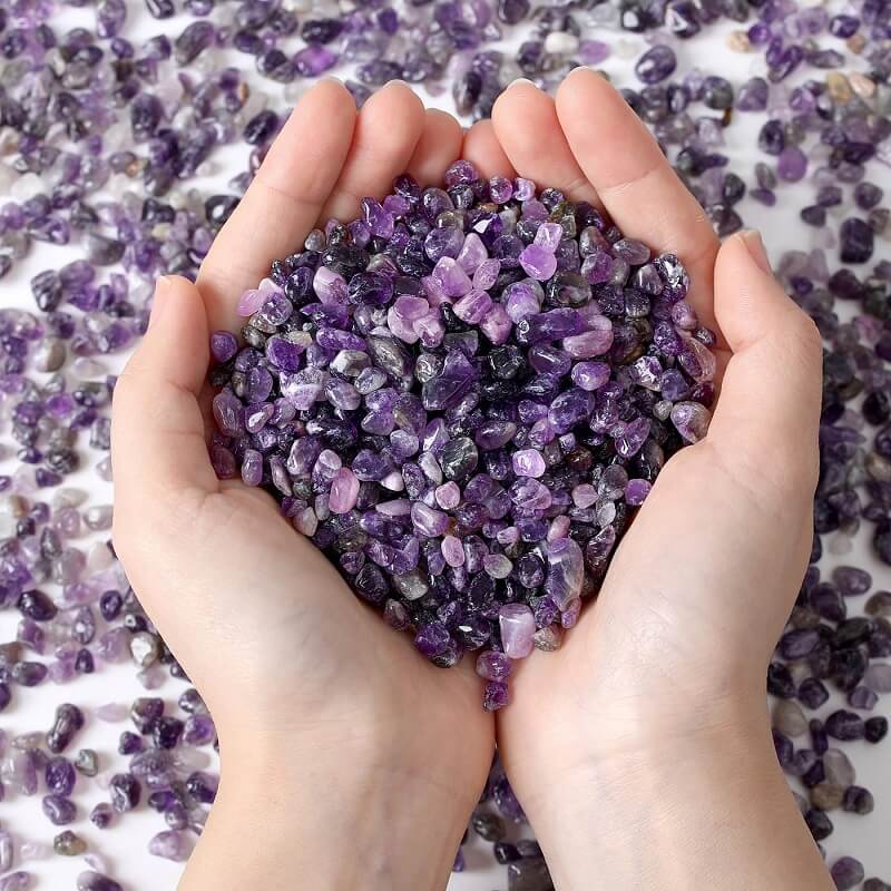 Chakra Crystal Natural Quartz Gravel Bulk 200G - Image 10