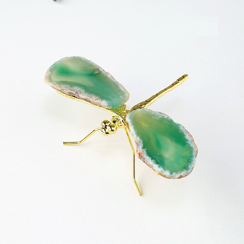 Agate Dragonfly Crystal Ornament Crafts Wholesale - Image 8