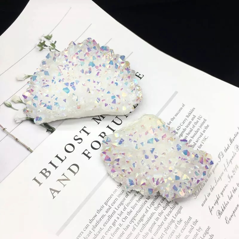 Angel Aura White Quartz Cluster