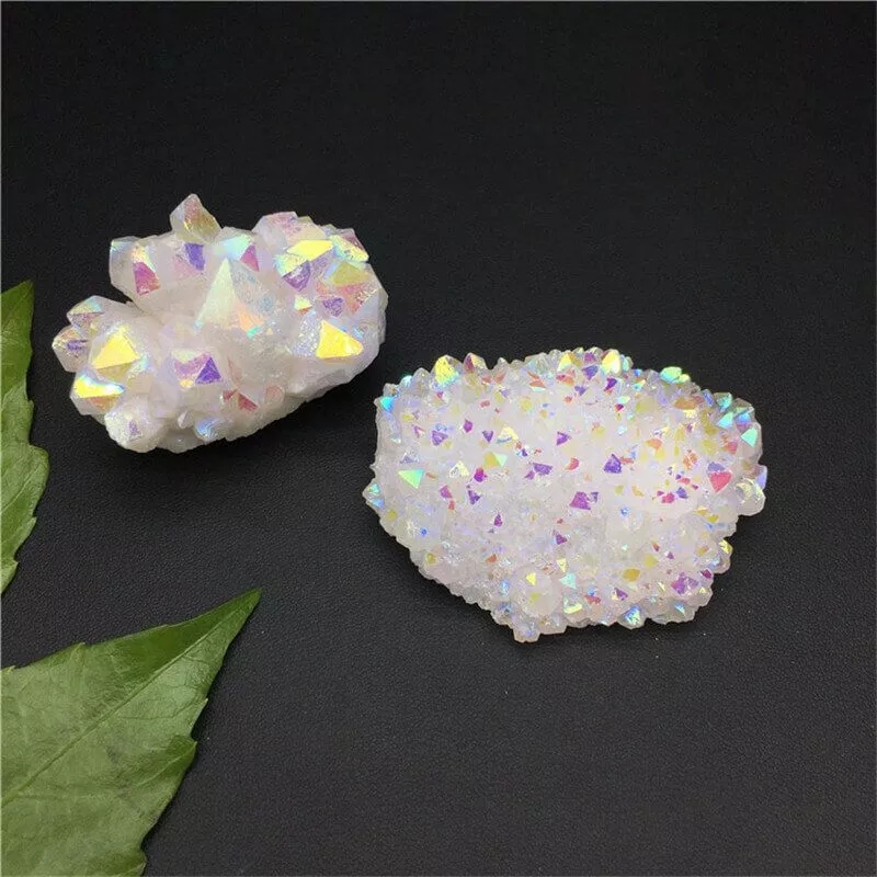 Angel Aura White Quartz Cluster