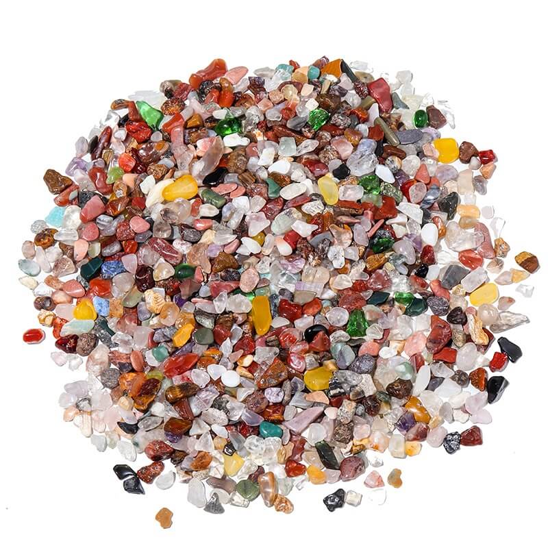 Alternative view of Colorful Crystals Gravel 200G Tumbled Chakra