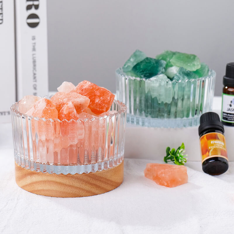 Crystal Stones Diffuser Aromatherapy Light