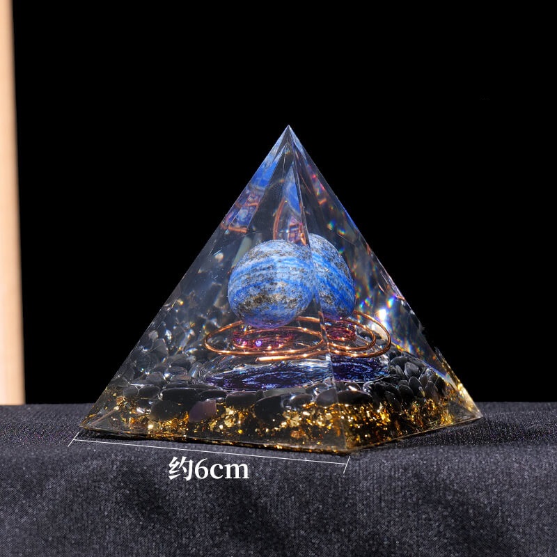 Crystal Pyramid Ball Bulk Energy Crystal Stone - Image 6