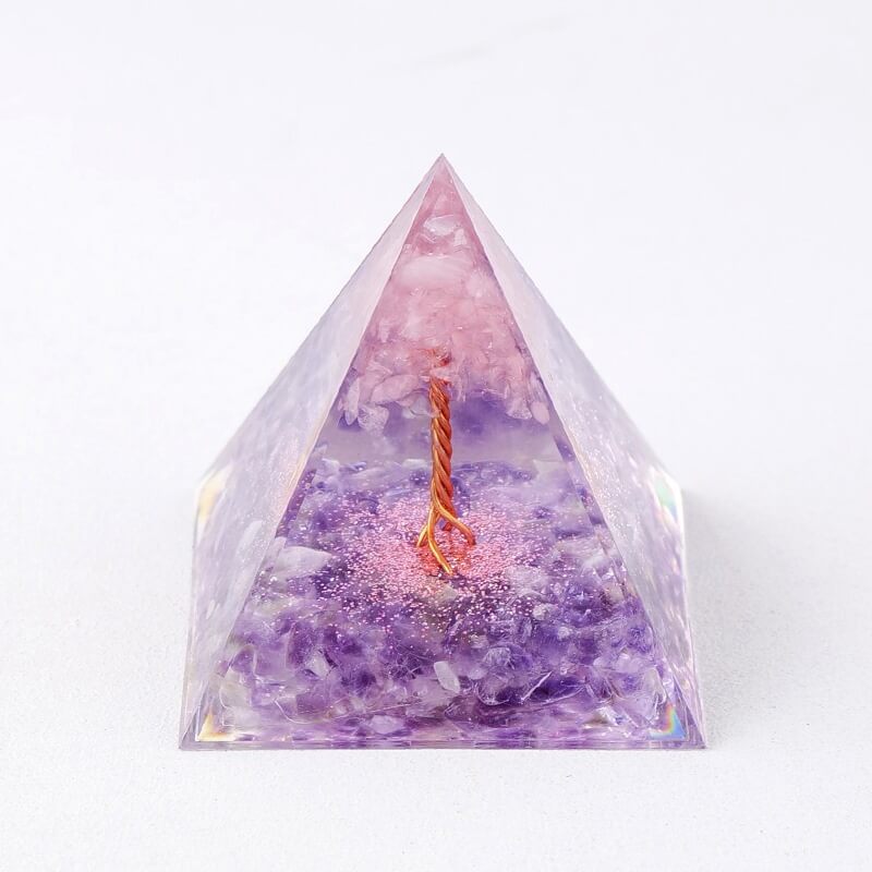 Alternative view of Crystal Pyramid Tree Wholesale 2" Home Decor